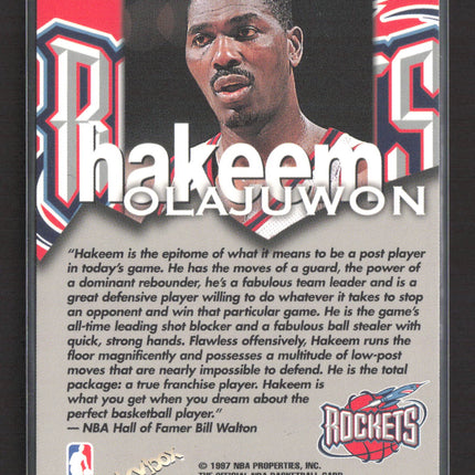 1997 NBA Hoops Talkin' Hoops Hakeem Olajuwon Bill Walton #11