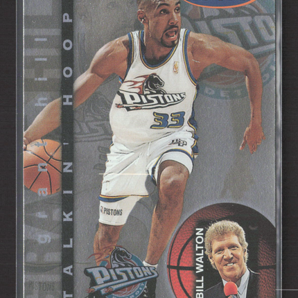 1997 SkyBox NBA Hoops Talkin' Hoops Grant Hill Bill Walton #8 of 30