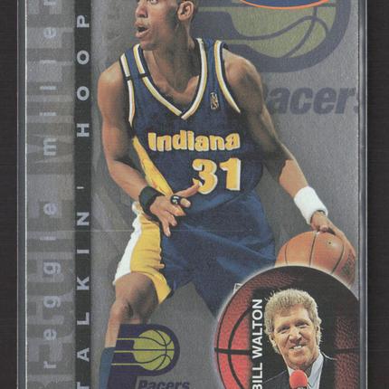 1997 SkyBox NBA Hoops Talkin' Hoops Bill Walton Reggie Miller #12 of 30