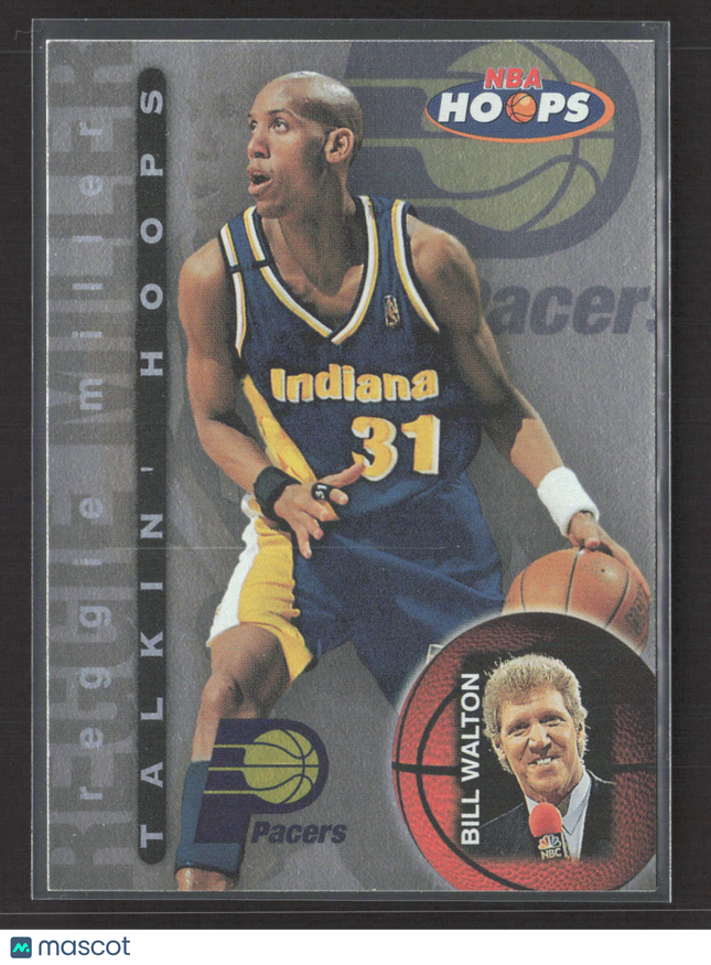 1997 SkyBox NBA Hoops Talkin' Hoops Bill Walton Reggie Miller #12 of 30