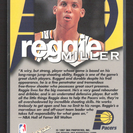 1997 SkyBox NBA Hoops Talkin' Hoops Bill Walton Reggie Miller #12 of 30