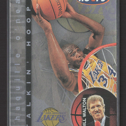1997 SkyBox NBA Hoops Talkin' Hoops Bill Walton Shaquille O'Neal #14 of 30