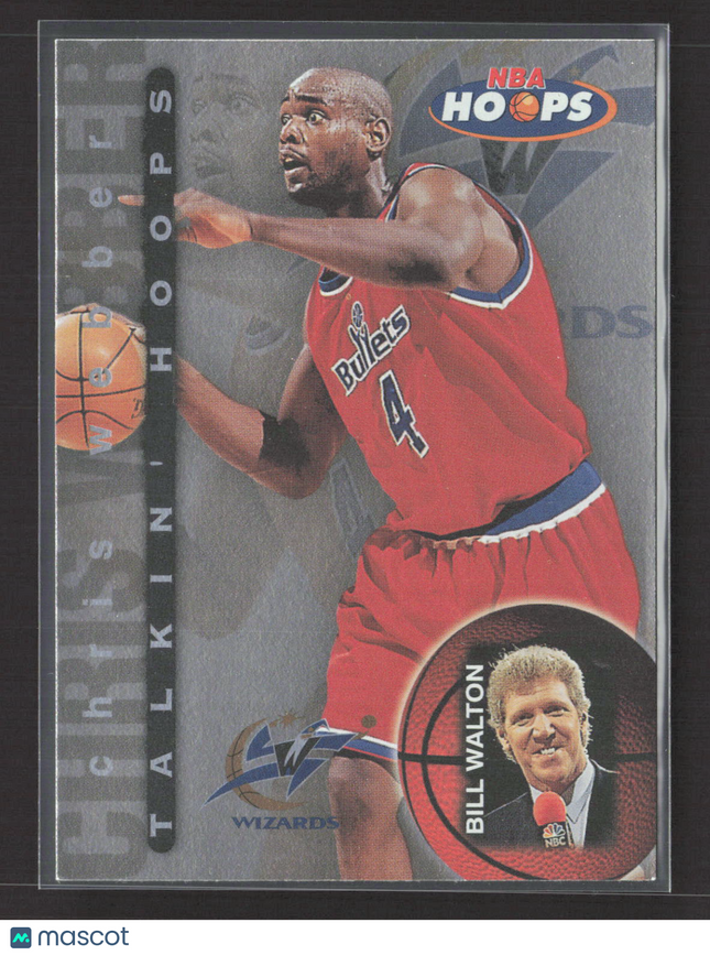 1997 SkyBox NBA Hoops Talkin' Hoops Chris Webber Bill Walton #30 of 30