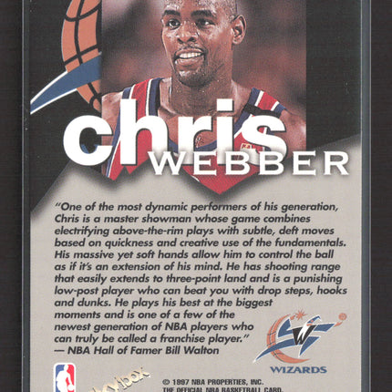 1997 SkyBox NBA Hoops Talkin' Hoops Chris Webber Bill Walton #30 of 30