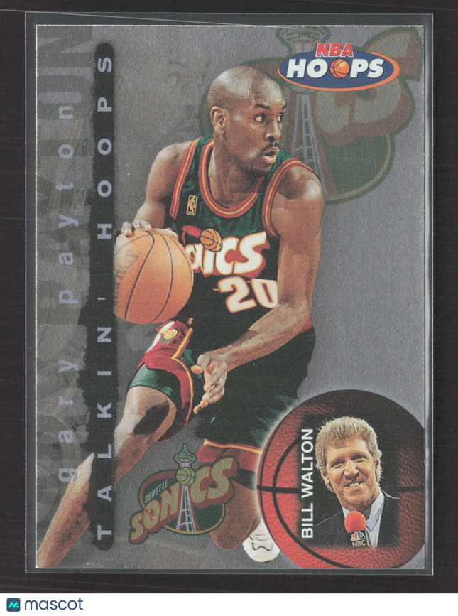 1997 Hoops Talkin' Hoops Bill Walton Gary Payton #23