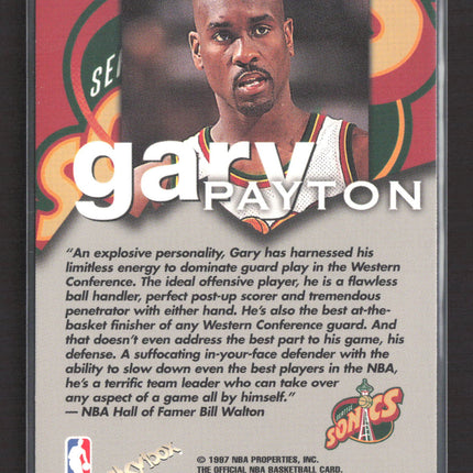 1997 Hoops Talkin' Hoops Bill Walton Gary Payton #23