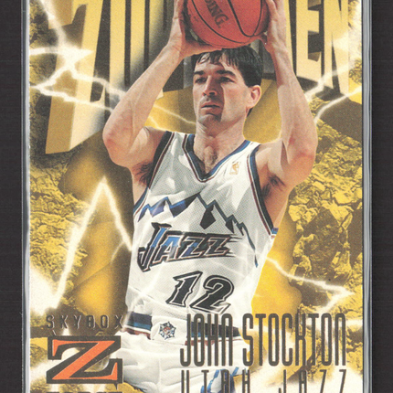 1997 SkyBox Z-Force John Stockton #196