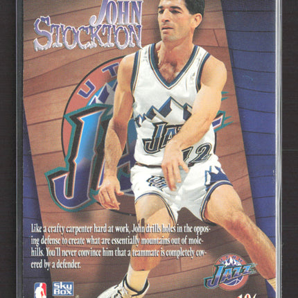 1997 SkyBox Z-Force John Stockton #196