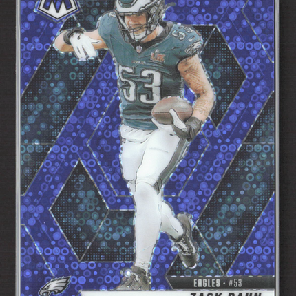 2025 Panini Mosaic Football Zack Baun #141 Blue 95/99