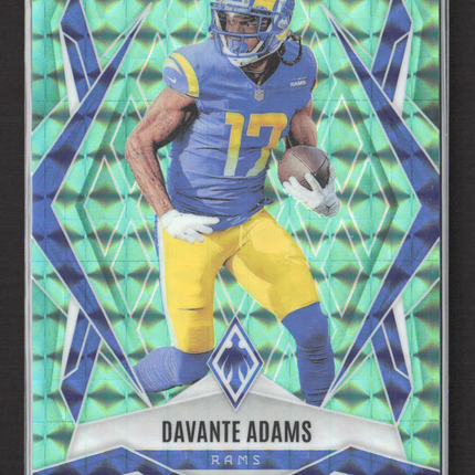 2025 Panini Phoenix Davante Adams #26 Teal /225