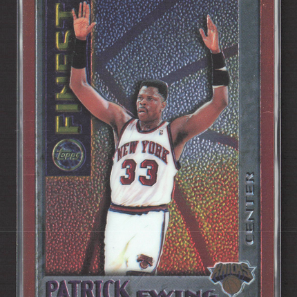 1996 Topps Finest Patrick Ewing #M16