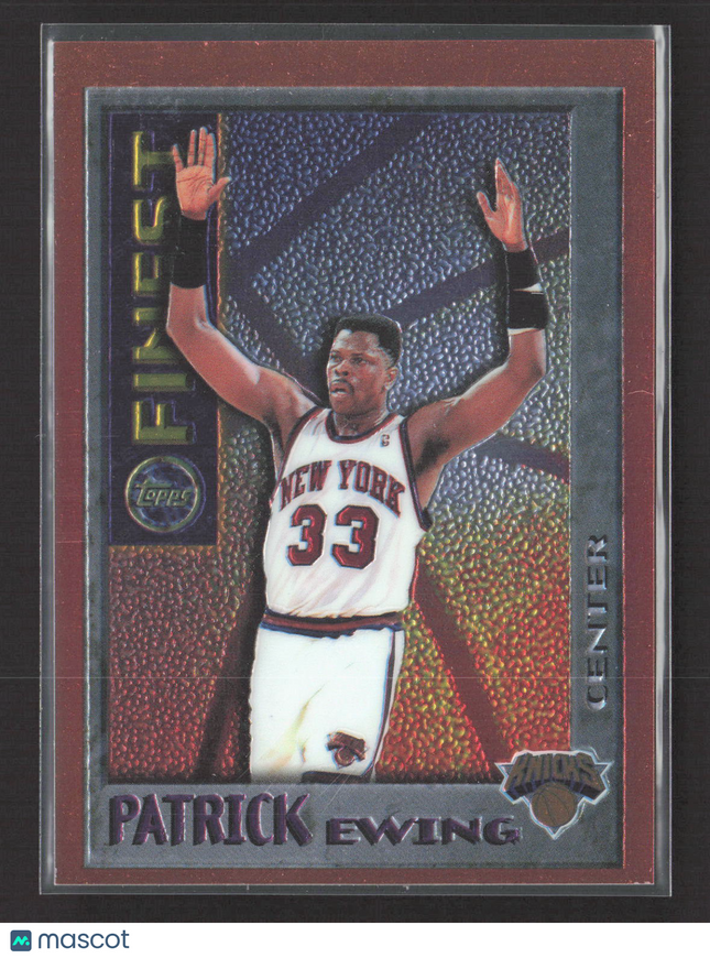 1996 Topps Finest Patrick Ewing #M16