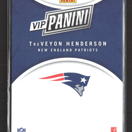 2025 Panini Prizm VIP TreVeyon Henderson #RC11 Baja Tiger Stripe RC
