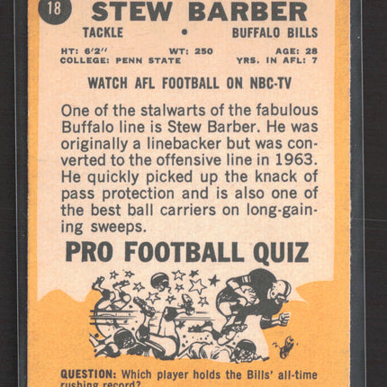 1967 Topps Stew Barber #18