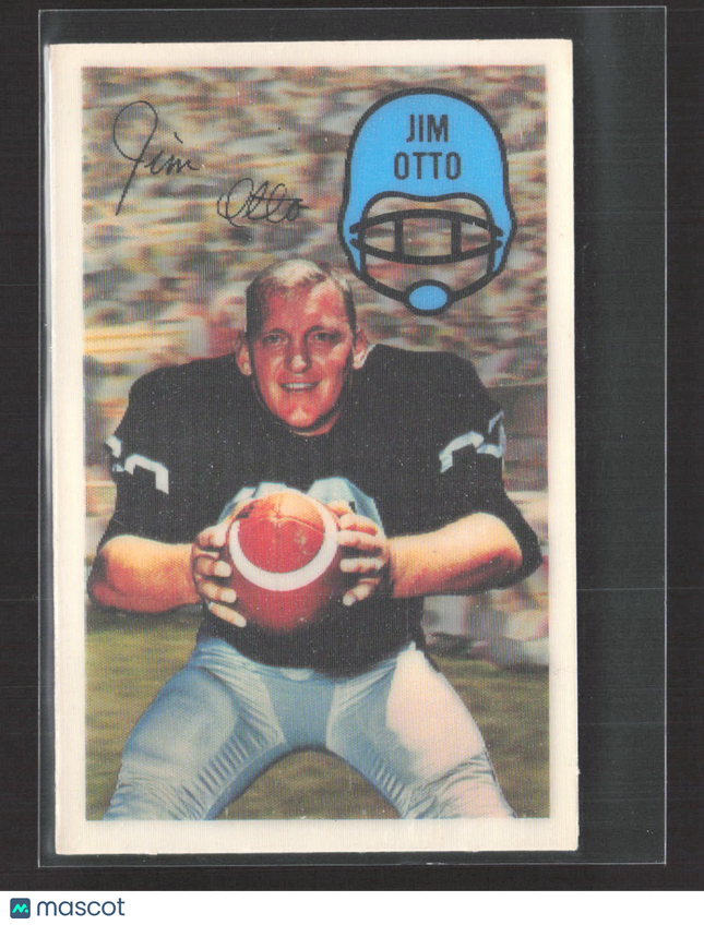 1960 Kellogg's 3-D Super Stars Jim Otto #2