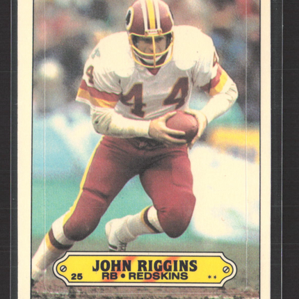 1983 Topps John Riggins #25