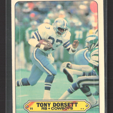 1983 Topps Tony Dorsett #11