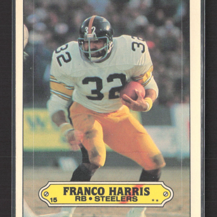 1983 Topps Franco Harris #15