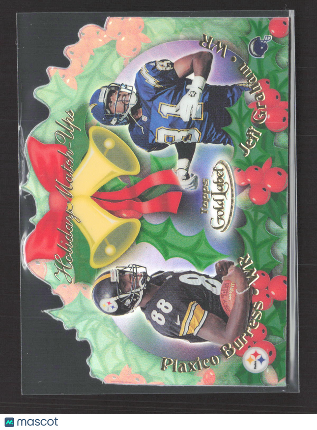 2000 Topps Gold Label Holiday Match-Ups Jeff Graham Plaxico Burress #C12