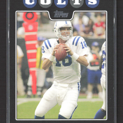 2008 Topps Peyton Manning #10 of 12