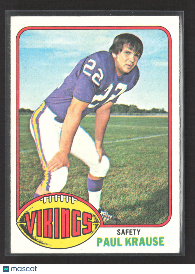 1976 Topps Paul Krause #65
