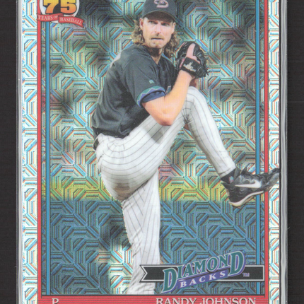 2026 Topps Chrome Silver Pack Randy Johnson #91C-77 Mojo Refractor