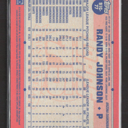 2026 Topps Chrome Silver Pack Randy Johnson #91C-77 Mojo Refractor