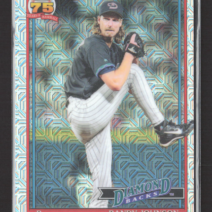 2026 Topps Chrome 75 Years of Baseball Randy Johnson #91C-77Mojo