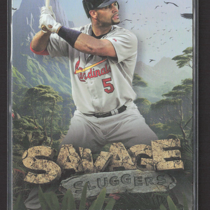2025 Topps Stadium Club Savage Sluggers Albert Pujols #SS-10