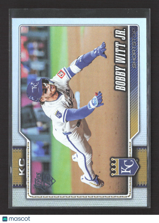 2026 Topps Series One Bobby Witt Jr. #205 Rainbow Foil