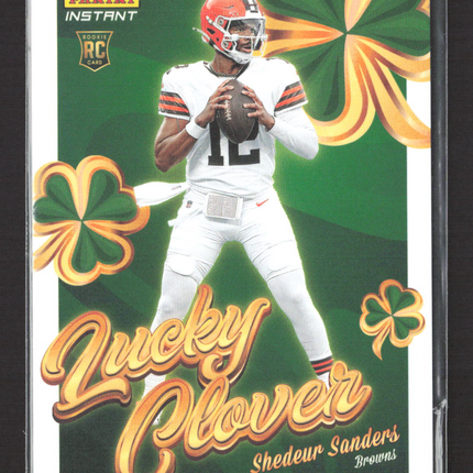 2025 Panini Instant Lucky Clover Shedeur Sanders #20 RC