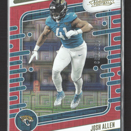 2024 Panini Absolute Football Josh Allen #49 /499