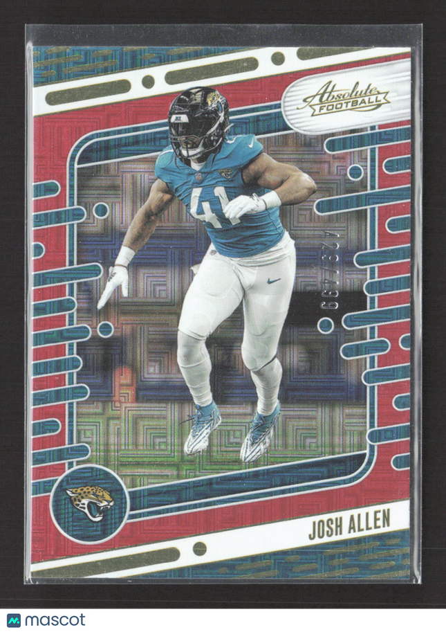 2024 Panini Absolute Football Josh Allen #49 /499