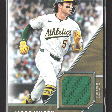2026 Topps Major League Material Jacob Wilson #MLM-JWI Jersey