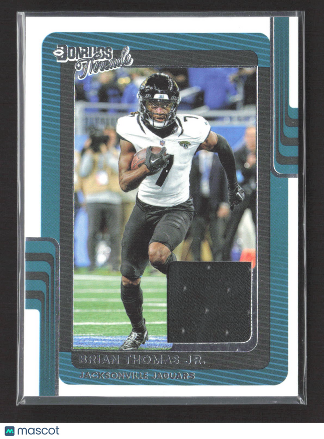 2025 Panini Donruss Football Donruss Threads Brian Thomas Jr. #DTH-BTJ Jersey
