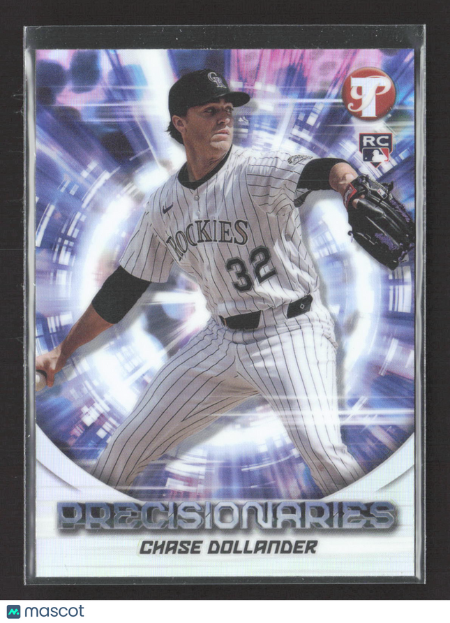2025 Topps Pristine Precisionaries Chase Dollander #PR-27 RC