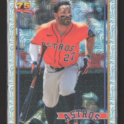 2026 Topps Chrome Sivler Pack Mojo Jose Altuve #91C-17