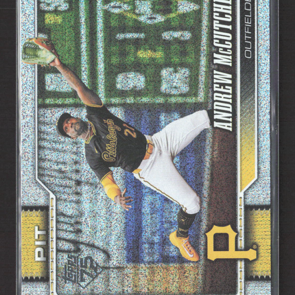2026 Topps Series 1 Andrew McCutchen #131 Silver Crackle Foil