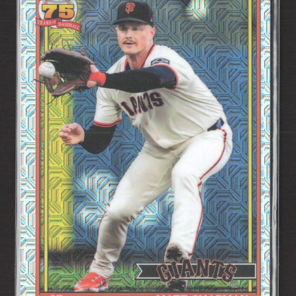 2026 Topps Chrome 75 Years of Baseball Matt Chapman #91C-97 Mojo Refractor
