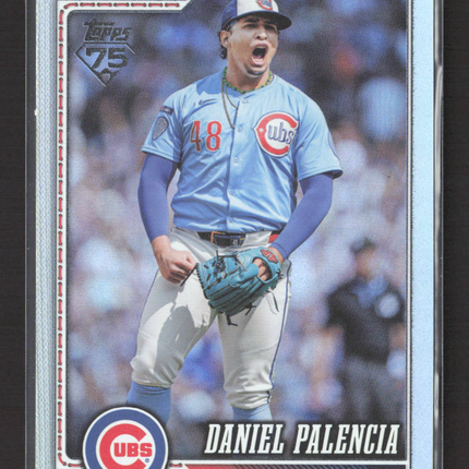 2026 Topps Series One Daniel Palencia #158 Rainbow Foil
