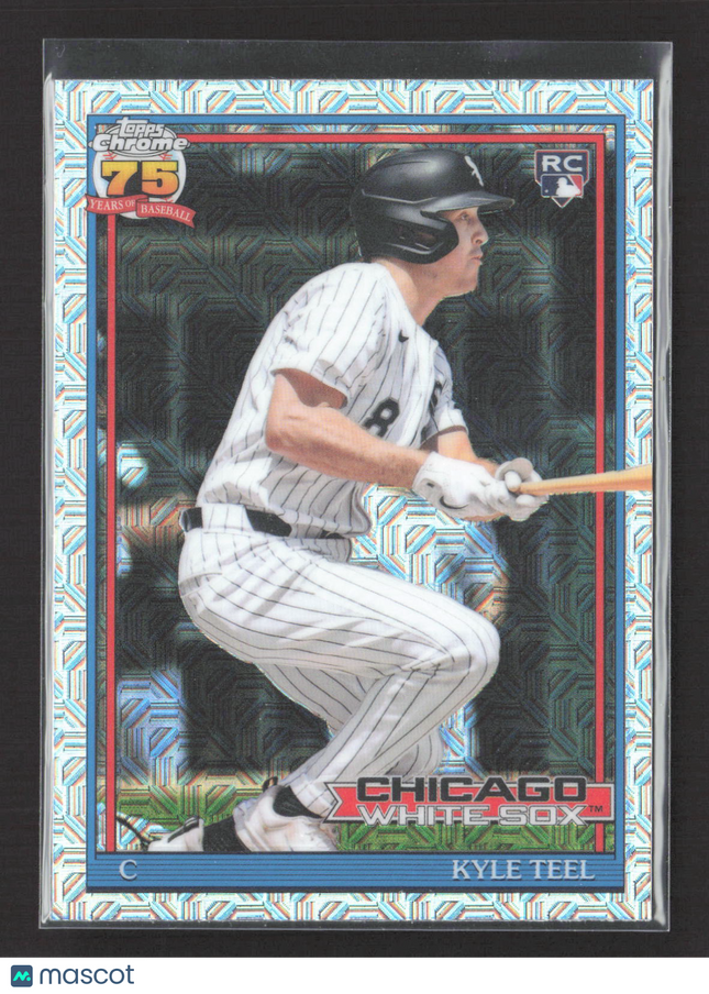 2026 Topps Chrome 75 Years of Baseball Kyle Teel #91C-61 RC