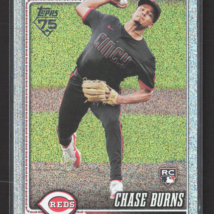 2026 Topps Series One Chase Burns #312 Silver Foilboard RC