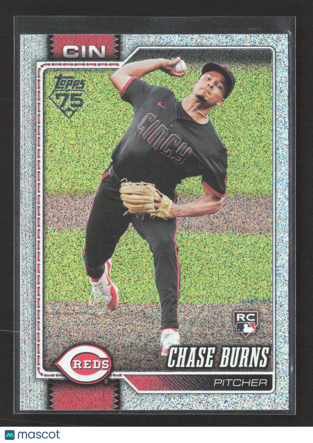 2026 Topps Series One Chase Burns #312 Silver Foilboard RC