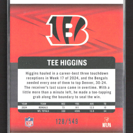 2025 Panini Revolution Tee Higgins #178 Storm 128/549