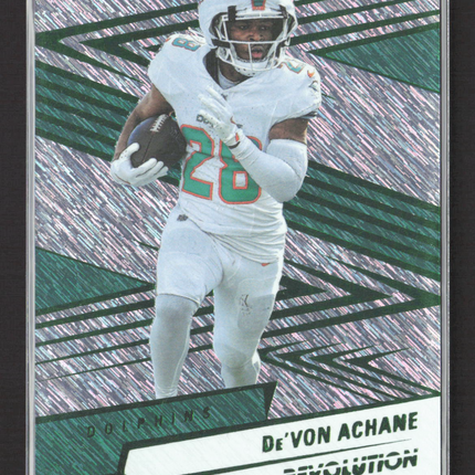 2025 Panini Revolution De'Von Achane #37 Storm 610/699