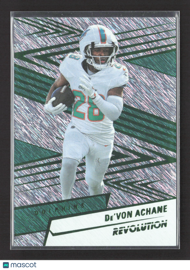 2025 Panini Revolution De'Von Achane #37 Storm 610/699
