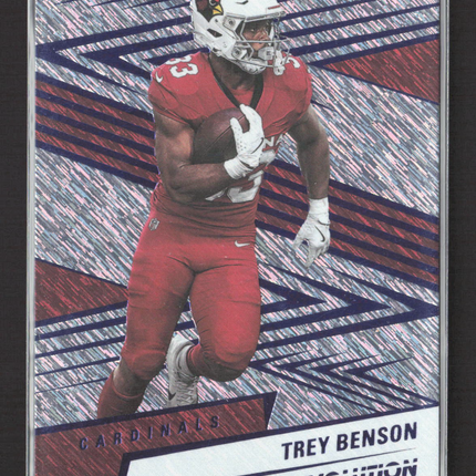2025 Panini Revolution Trey Benson #40 Storm 249/549