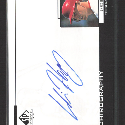 1999 Upper Deck SP Top Prospects Chirography Chris Haas #CHA