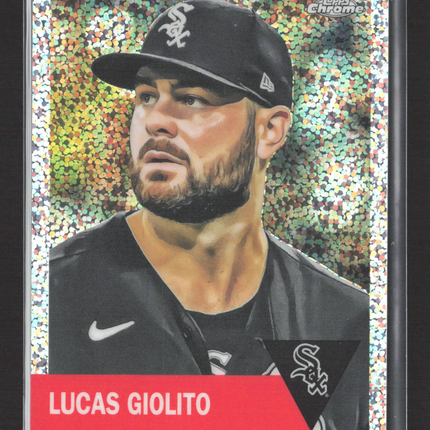 2022 Topps Chrome Lucas Giolito #417 Speckle Refractor 146/150