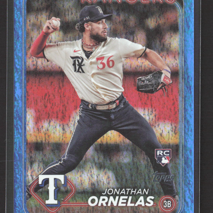2024 Topps Series Two Jonathan Ornelas #575 Blue Crackle RC /999